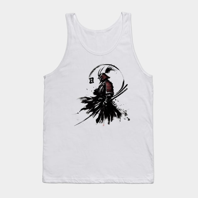 Samurai Warrior Tank Top by T-Shirt Paradise